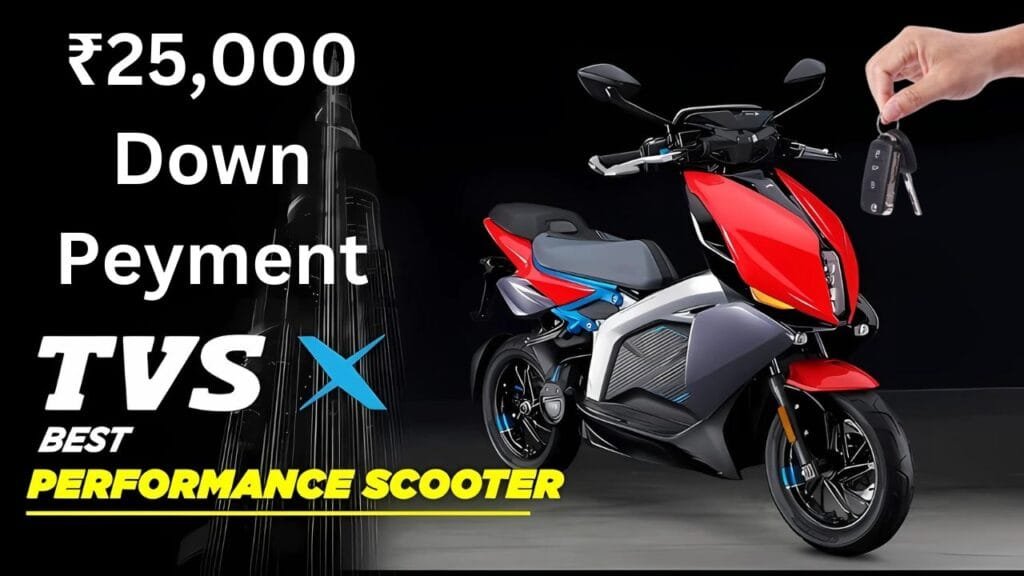 TVS X Electric Scooter 